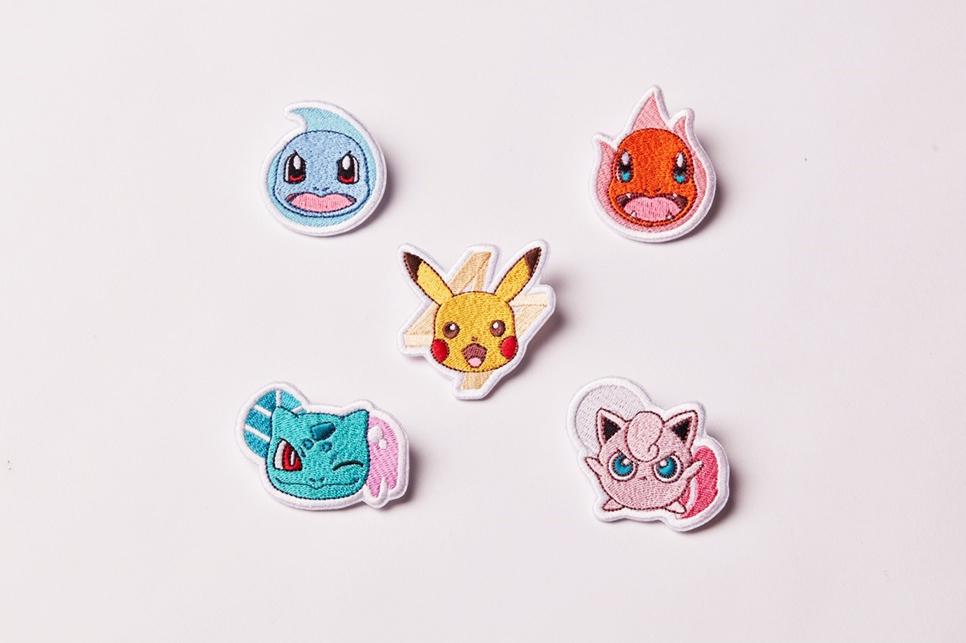 Collaboration: FILA x Pokemon; pins